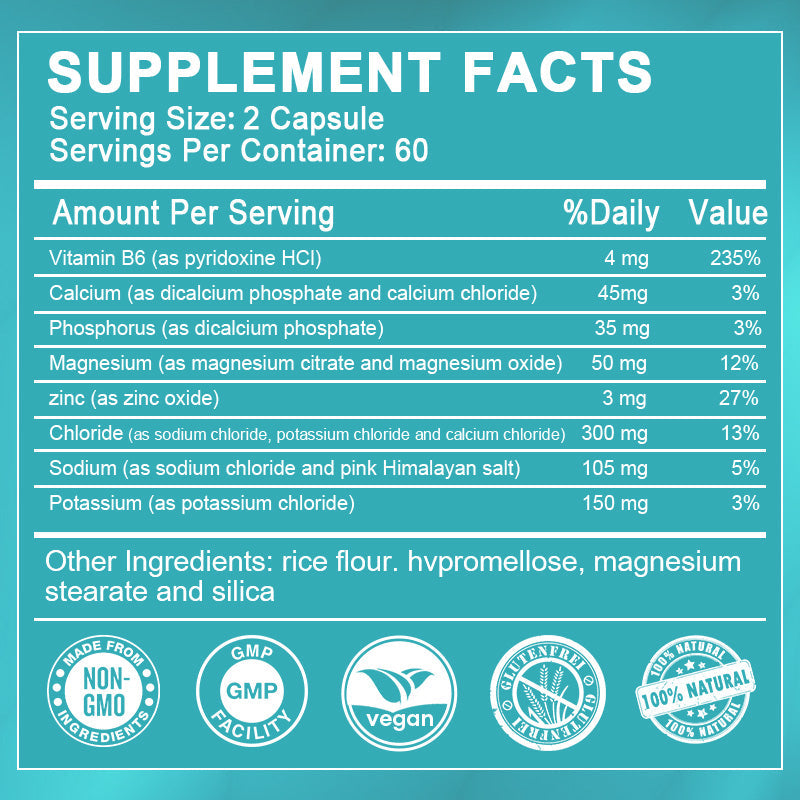 GPGP Greenpeople Complex Vitamins and minerals Sports support capsules