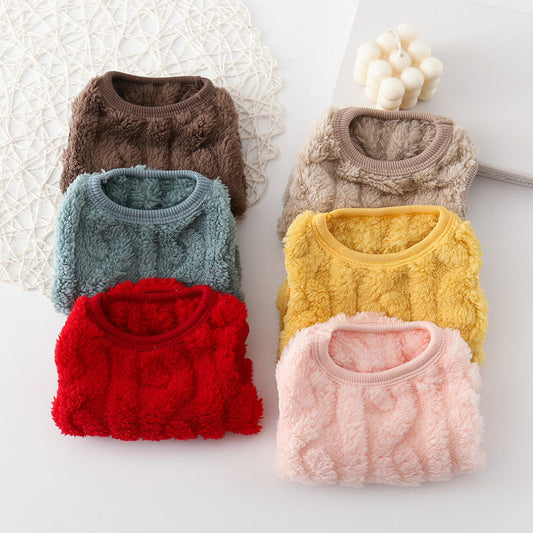 Fleece Pullover Pet Clothes
